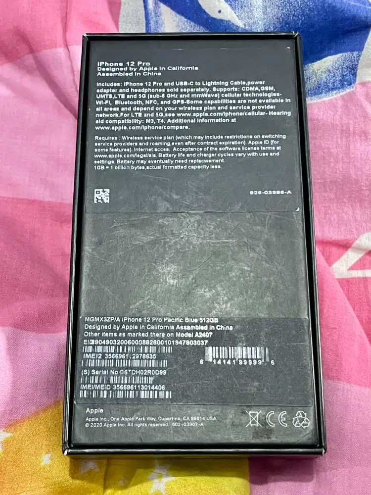 iPhone 12 Pro 512 GB Pacific BLue