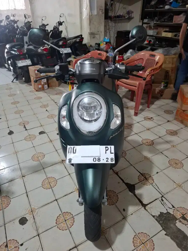 Honda Scoopy 2023 hijau