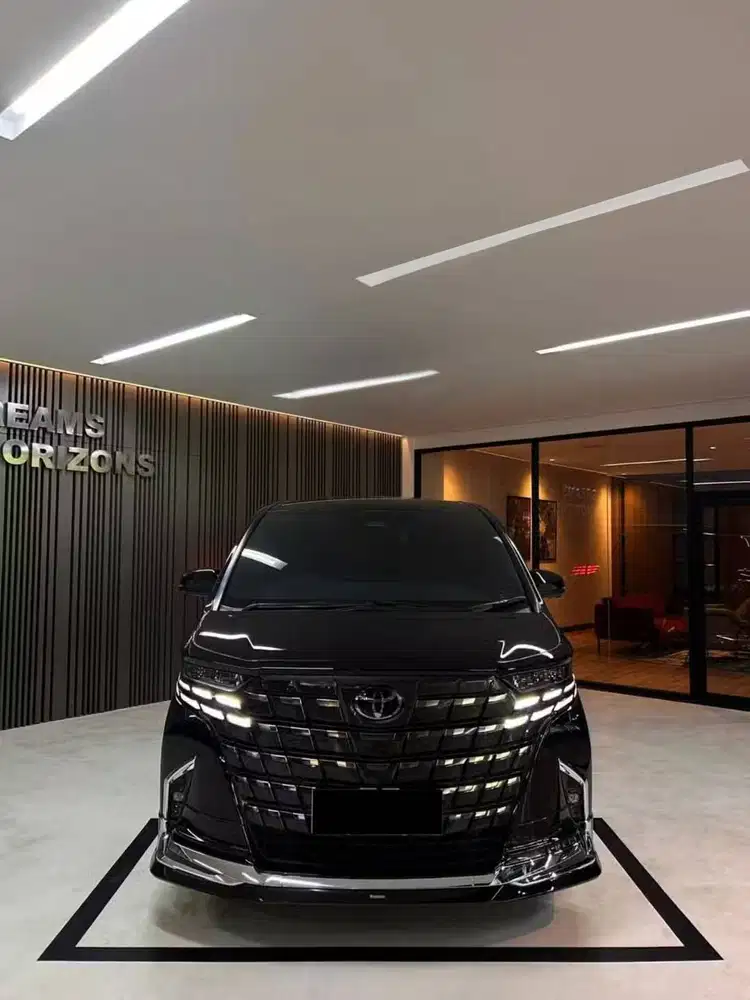 Toyota Alphard HEV Hybrid Modellista 2024 Black Hitam Modelista