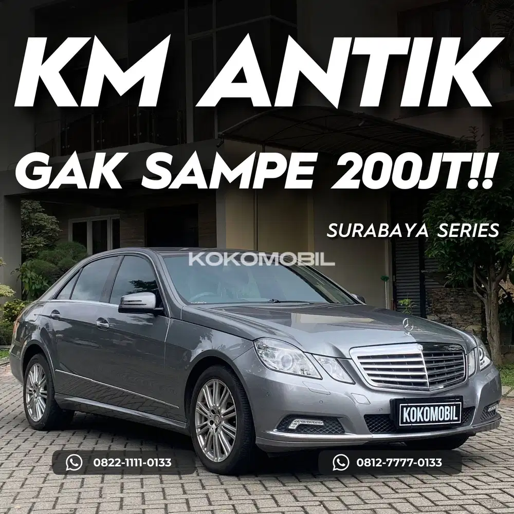 [KM 45RB] MERCEDES BENZ E300 CKD AT 2009