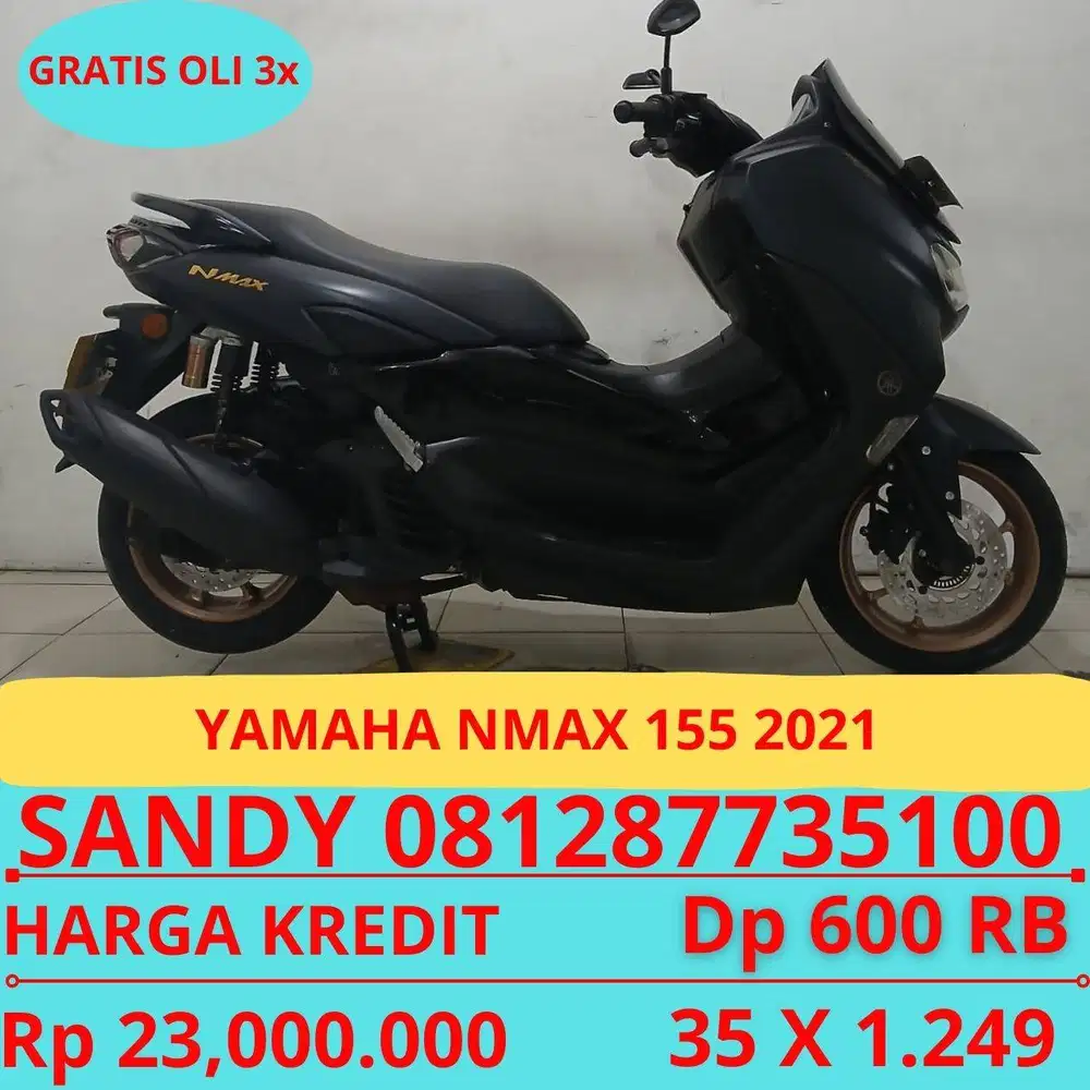 YAMAHA NMAX 155 2021 DP MURAH 600 RIBU GUYSS
