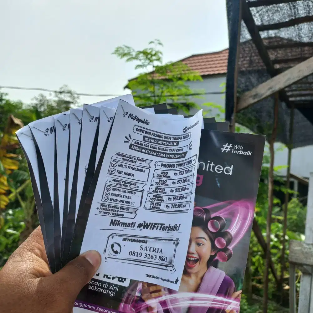 Wifi internet murah dan tercepat kuota unlimited