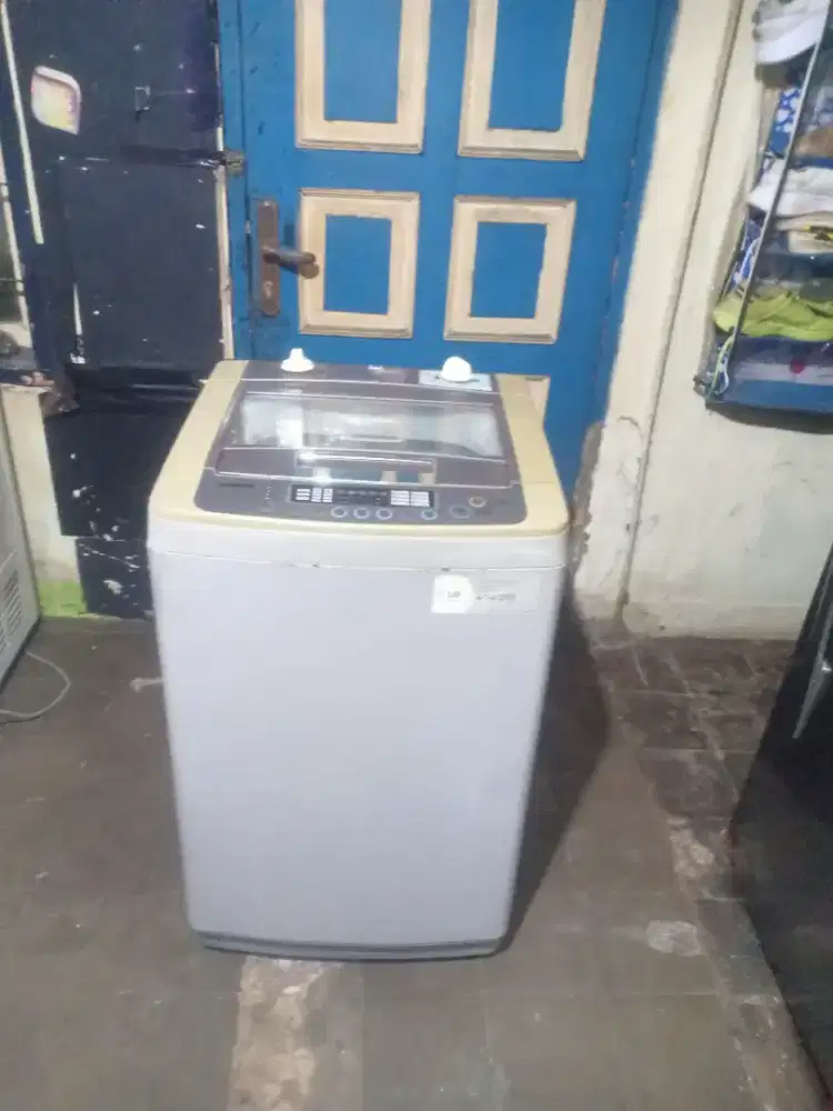 Jual mesin cuci LG 1 tabung 8 kg mesin ori digital Uda di manuallin