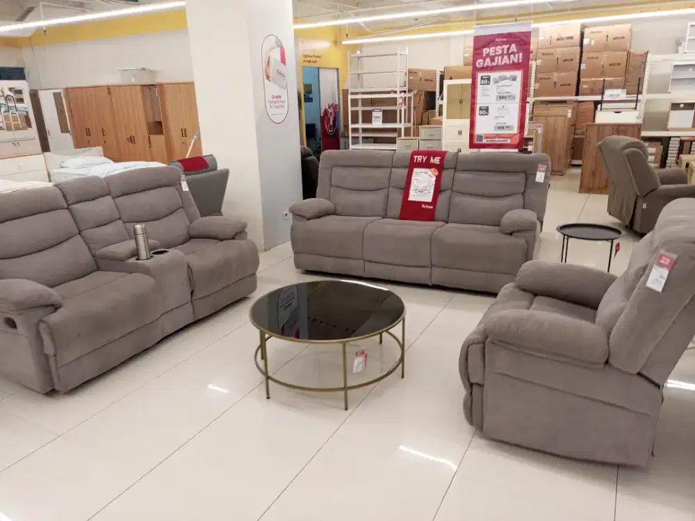 Sofa set recliner laurell