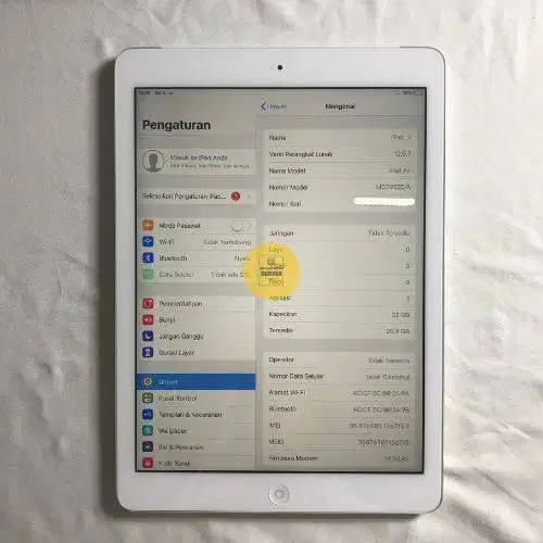 ipad Air 1st 32GB Silver Wifi Cellular Fullset [New Open Box]