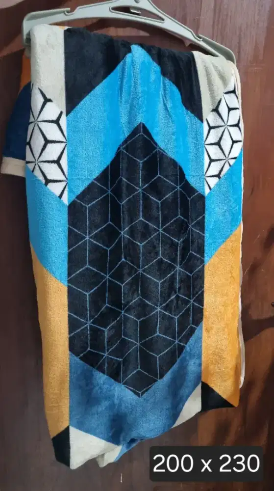 Selimut Bulu Halus Motif