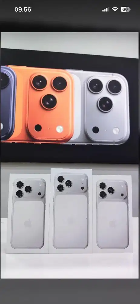 iPhone 17 Pro 256gb Silver READY STOK GARANSI RESMI IBOX KEDIRI KREDIT