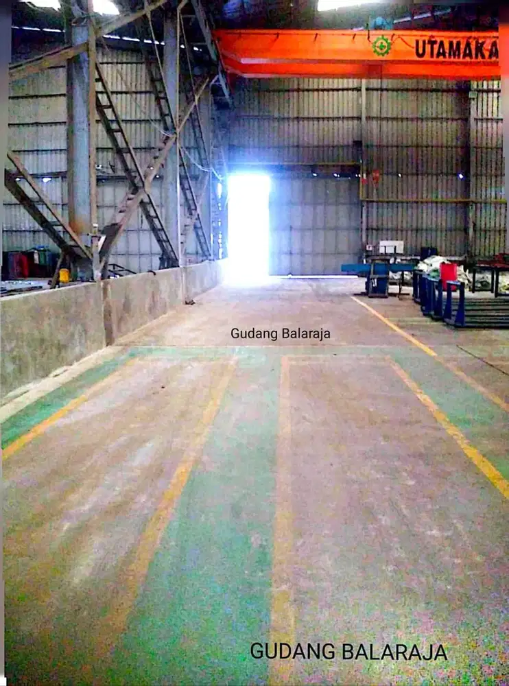 Sewa gudang siap pakai area balaraja dekat akes toll dan parkir luas
