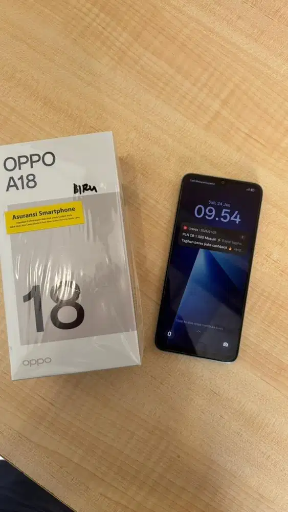 Oppo A18 4/128 kondisi like new