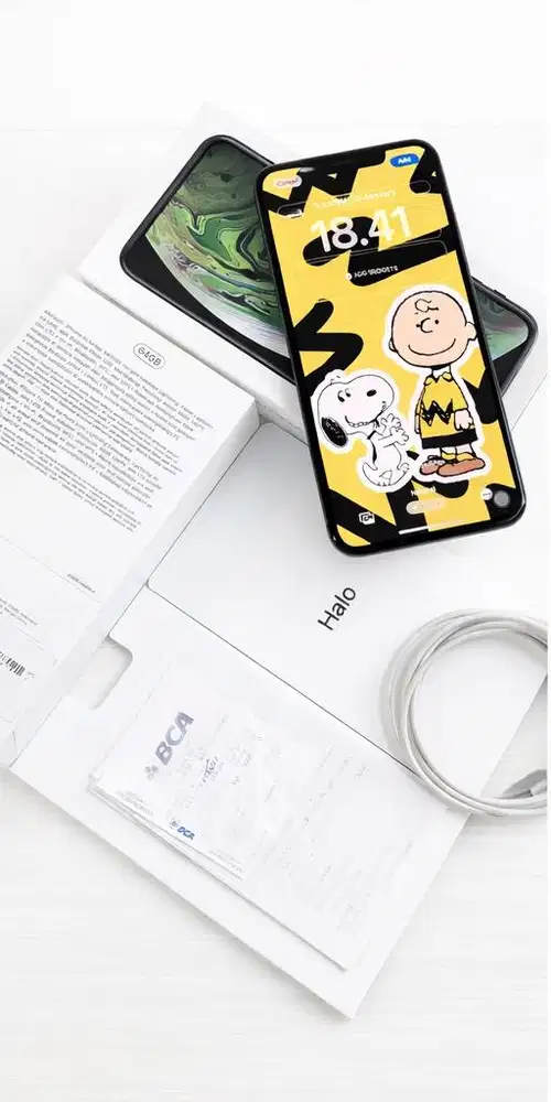 Iphone xs max ibox pa/a + nota ibox asli lengkap
