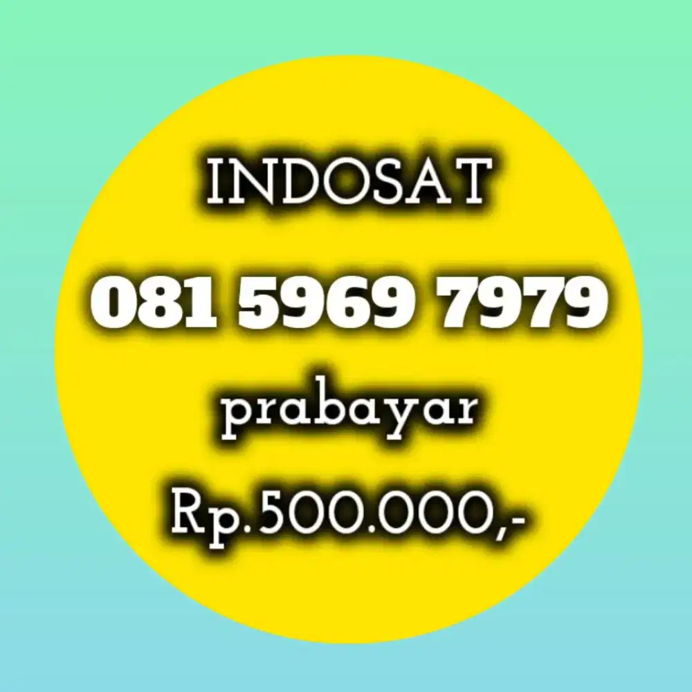 CANTIK KOLEKSI INDOSAT 5969 7979