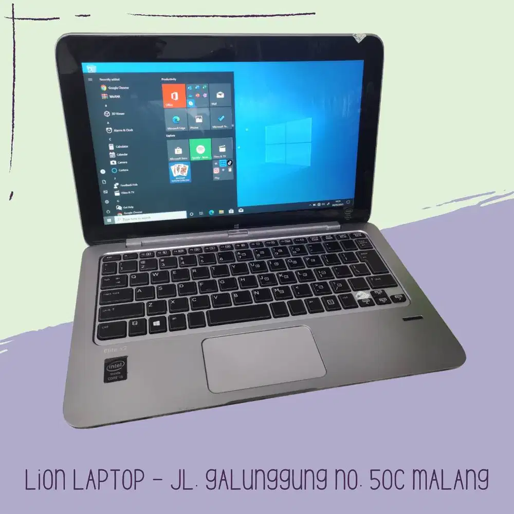 RAM 8GB SSD 256GB Touchscreen HP Elite X2 1011 G1 Tablet [24|01]