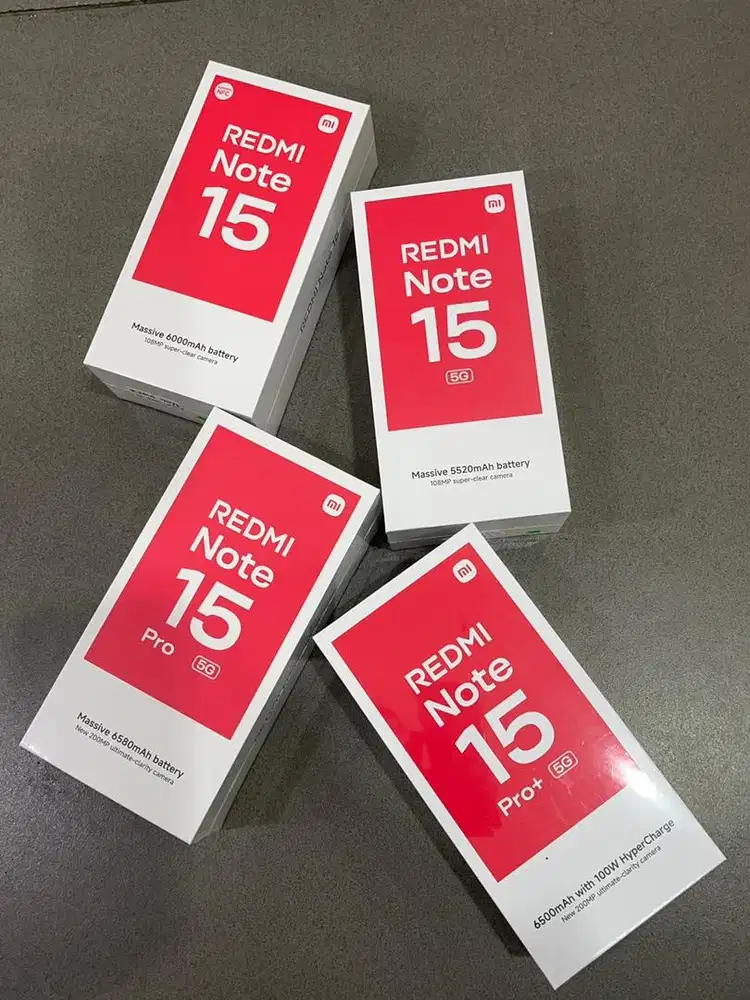 Pre Order Redmi Note 15 series