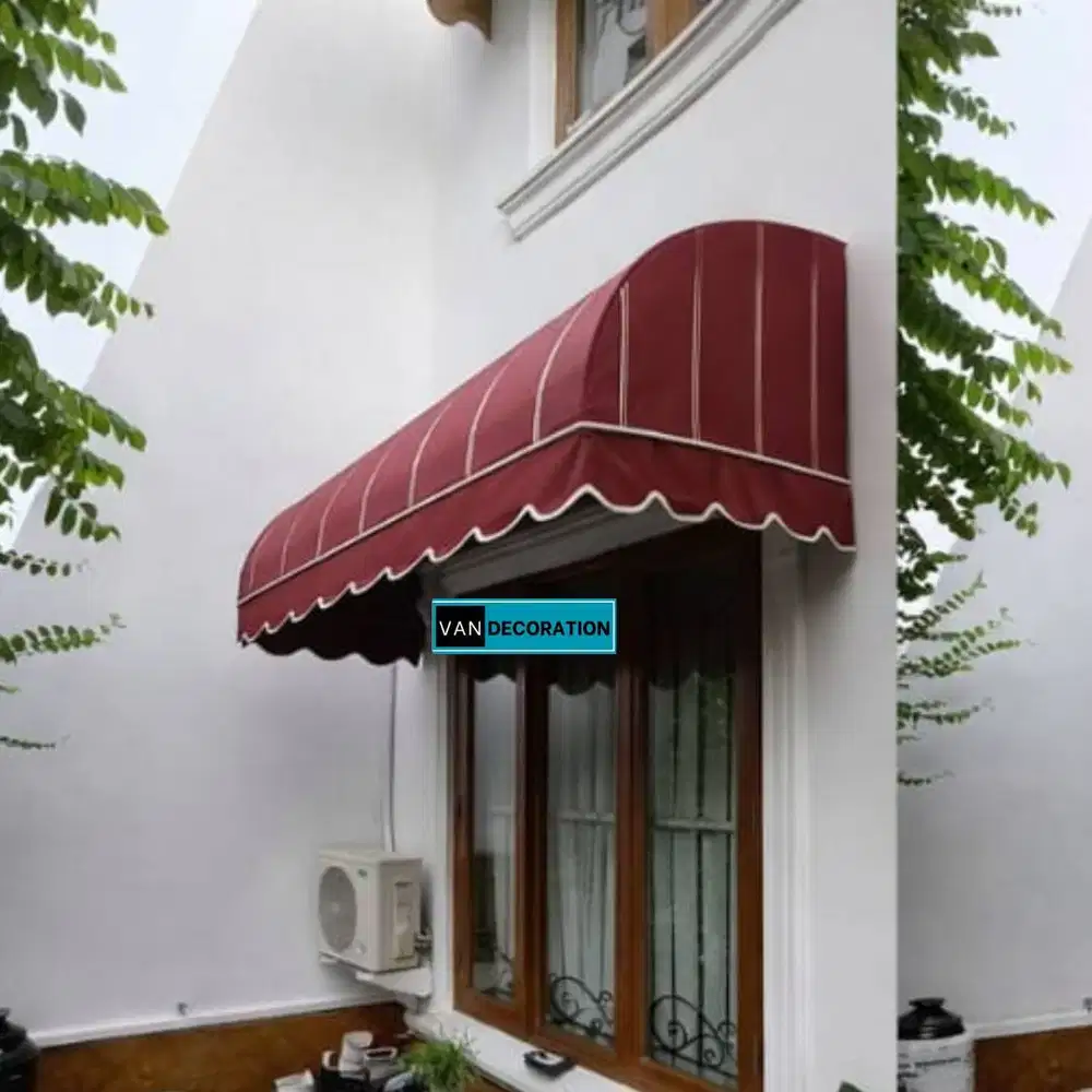 Kanopi Kain Awning Premium untuk Tampilan Bangunan Lebih Berkelas