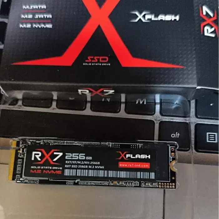 SSD NVME 256GB RX7 256 GB Baru sekalian Upgrade Servis Komputer Laptop