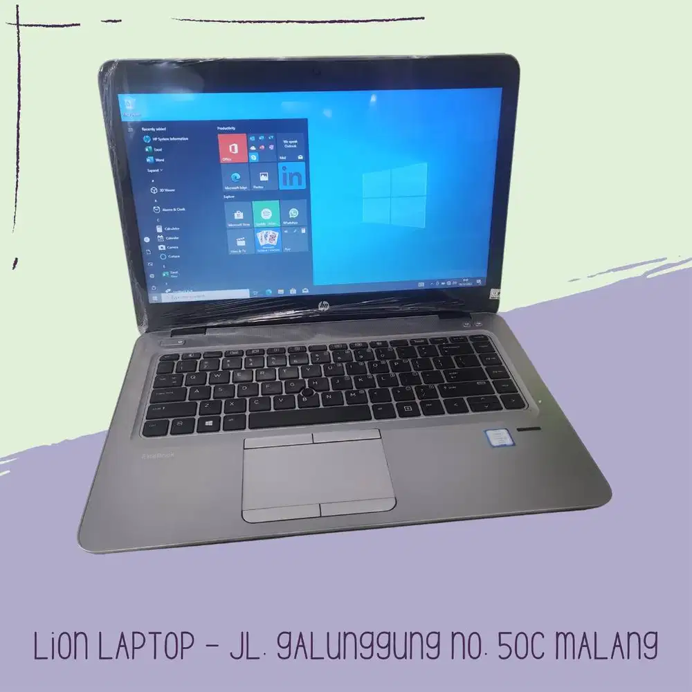 Core i5 RAM 8GB Murah SSD 258GB HP Elitebook 840 G3 [24|01]