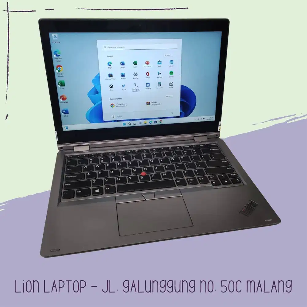 Laptop 2in1 Flip Core i5 RAM 8GB Lenovo Thinkpad YOGA L390 [24|01]