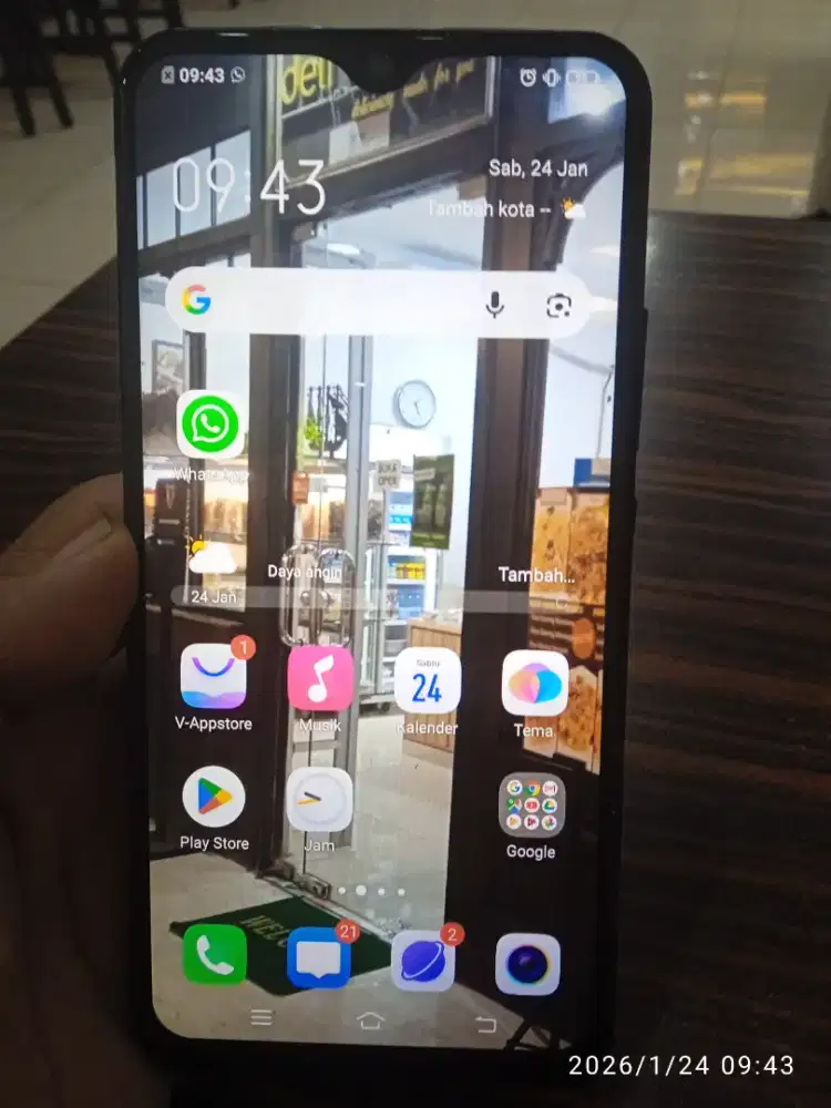 Jual cepat Vivo ram 4 no minus