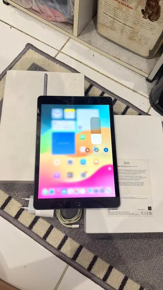 Ipad Gen 9 Grey 64GB Wifi Only Lengkap