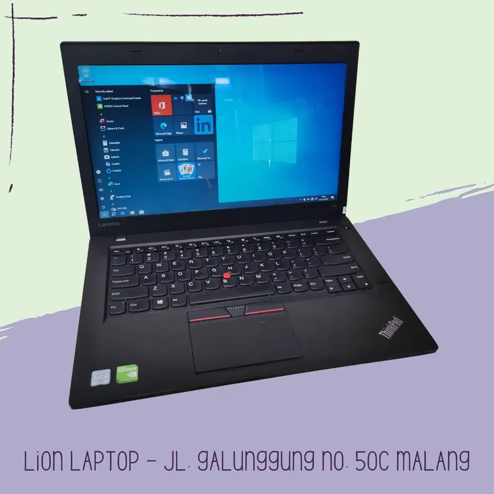Double VGA Core i7 RAM 8GB Lenovo Thinkpad T460 [24|01]
