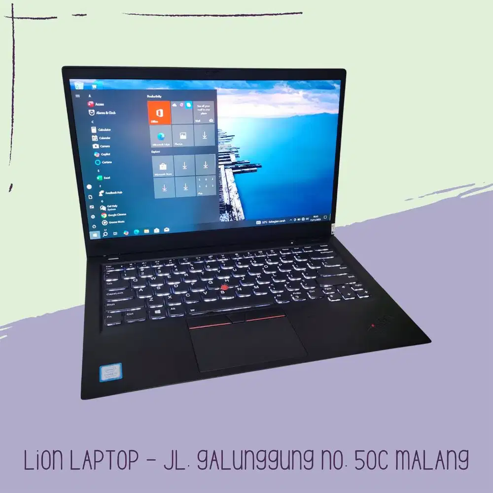 X1 Carbon Slim Ringan i5 gen 8 8/256 [24|01]