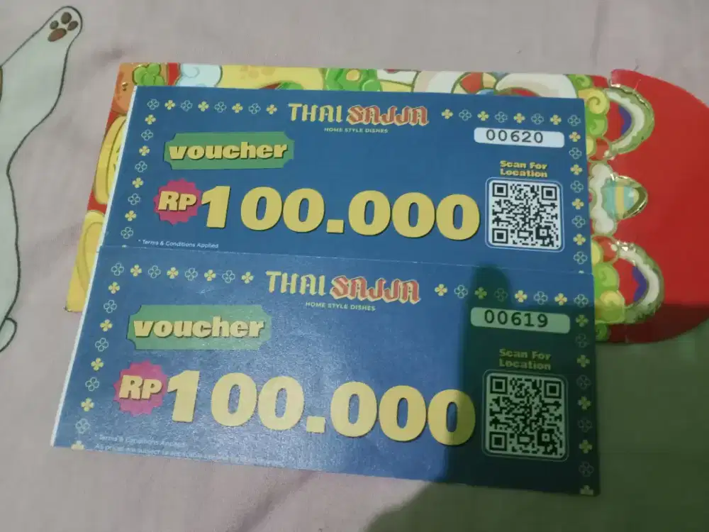 Dijual Voucher makan di Thai sajja