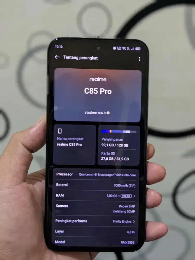 Realme C85 Pro Fullset Like New
