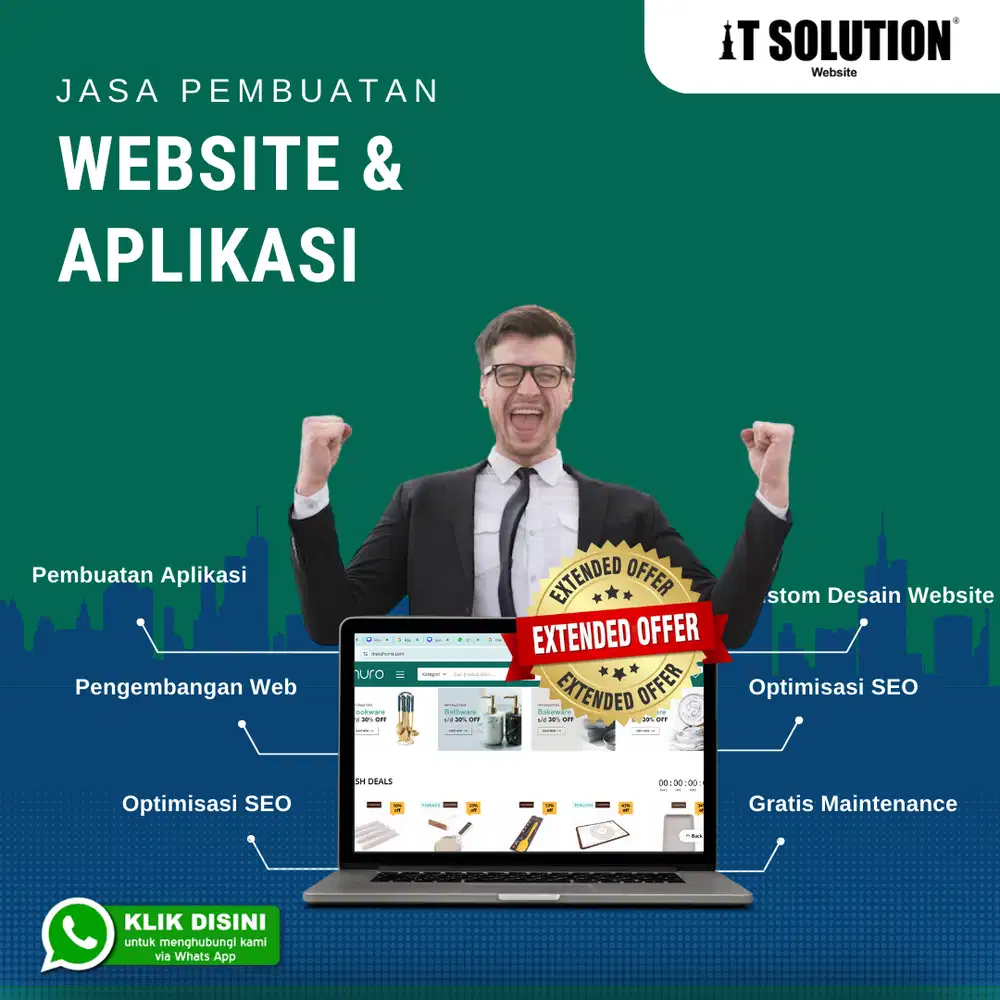 Pembuatan Website dan Aplikasi Custom - Mobile Friendly