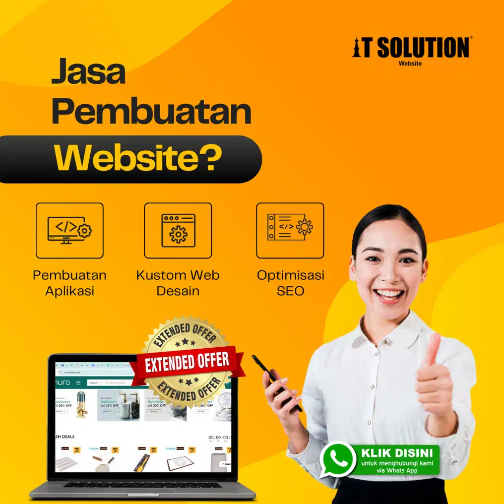 Pembuatan Website Custom Mobile Friendly