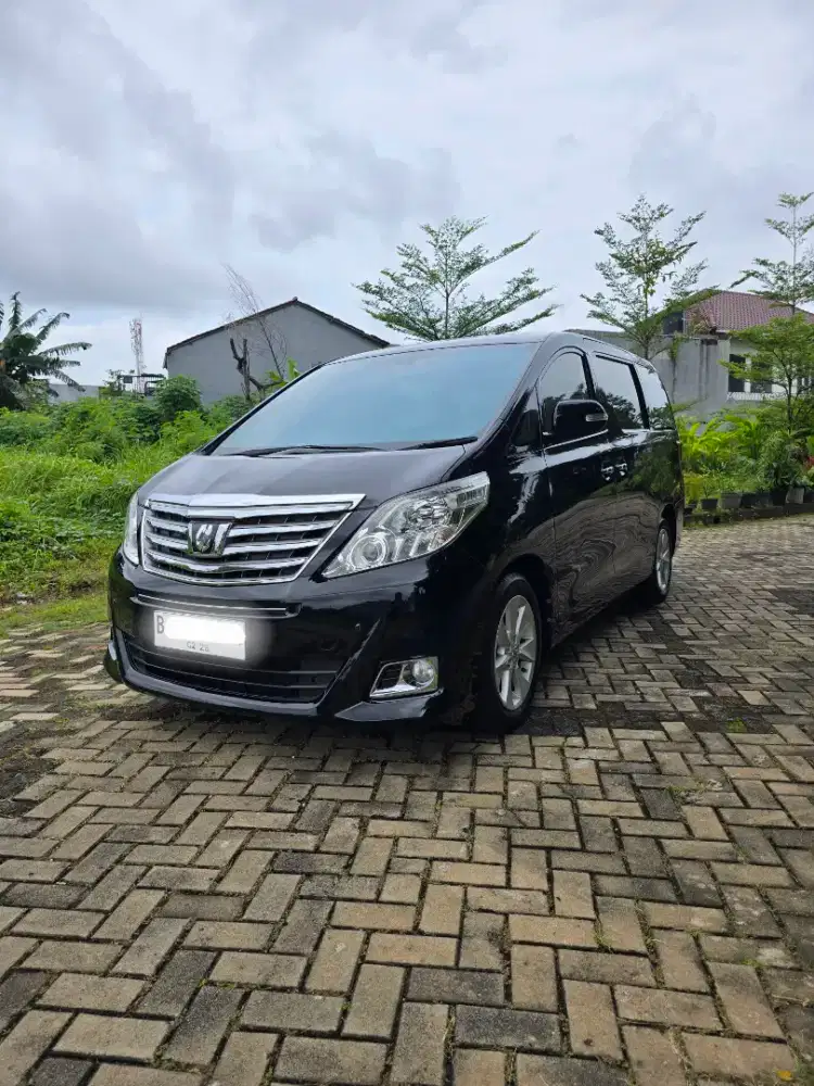 Toyota Alphard 2012 G ATPM, LOW KM 39rb, Sevice Record