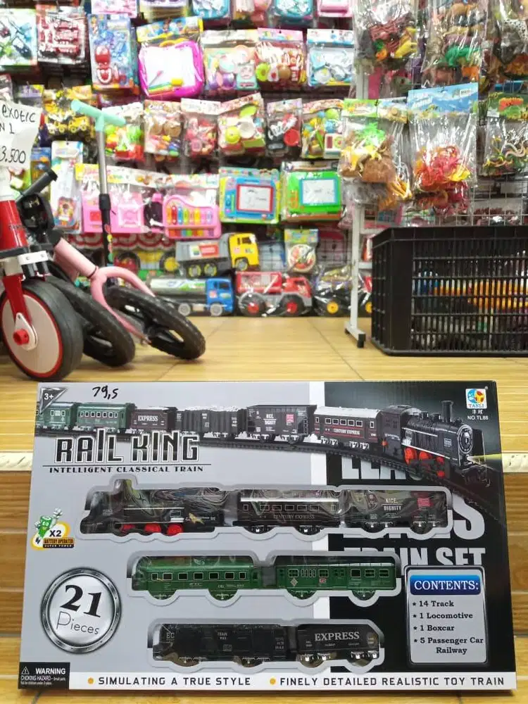 mainan anak kereta raillkingg rell