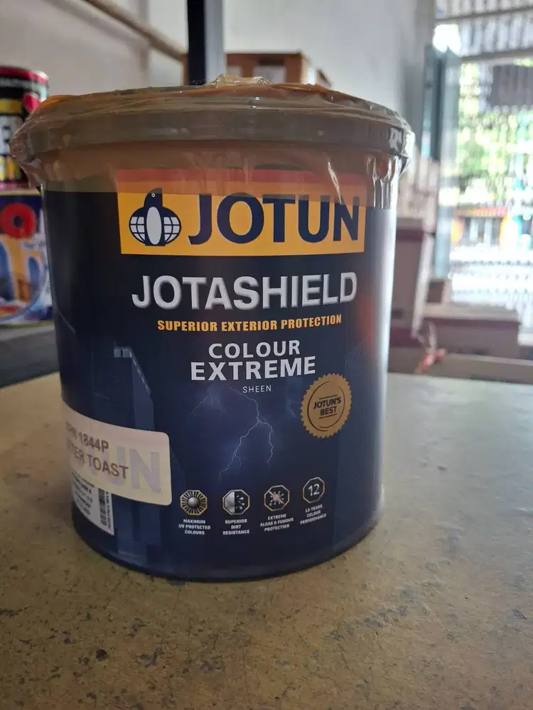 Cat tembok Jotun jotashield ukuran 2.5 ltr (butter toast)