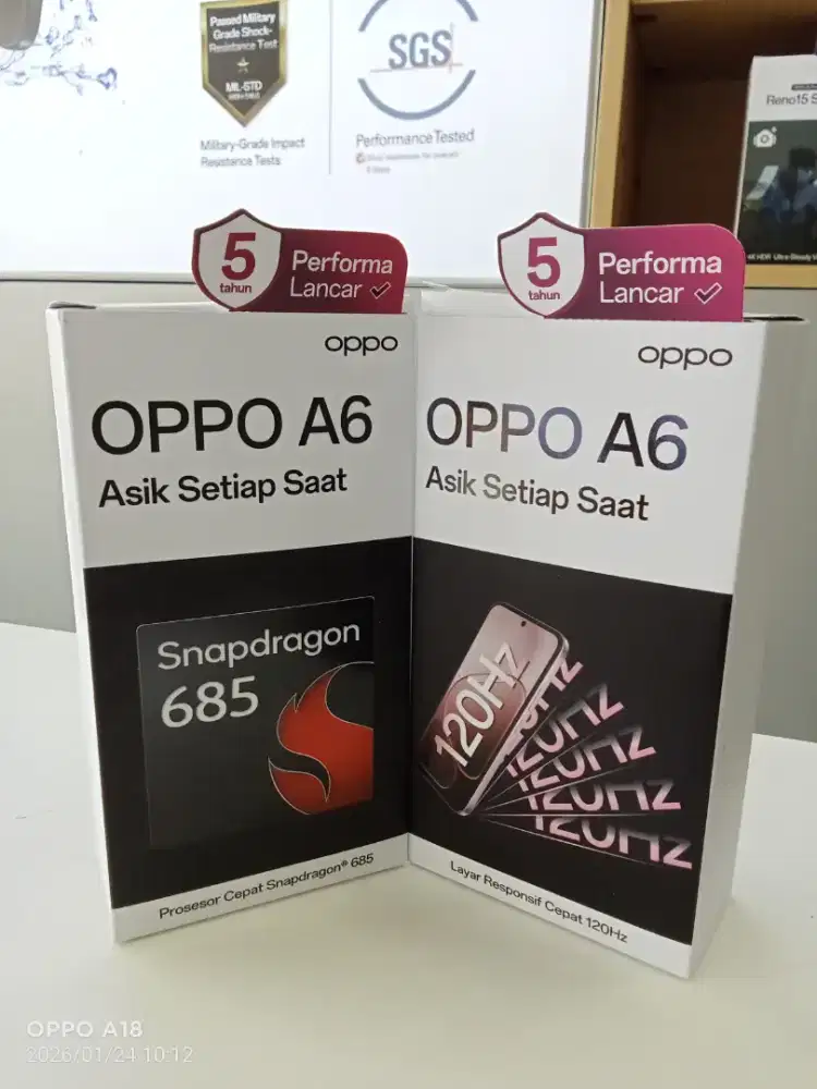 Oppo A6 6/256 Garansi Resmi Sein
