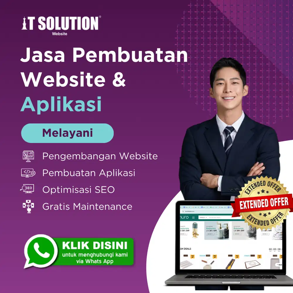 Pembuatan Website dan Aplikasi Custom - Mobile Friendly