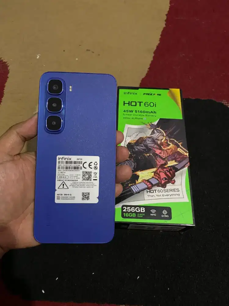 BISMILLAH INFINIX HOT 60i RAM 8/256 FULSET MULUS