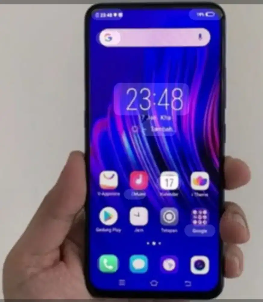 Jual HP vivo v 15 ram 6.minus cuman charger aja