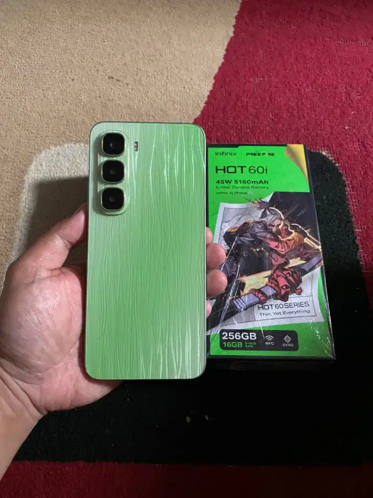 BISMILLAH INFINIX HOT 60i RAM 8/256 FULSET MULUS