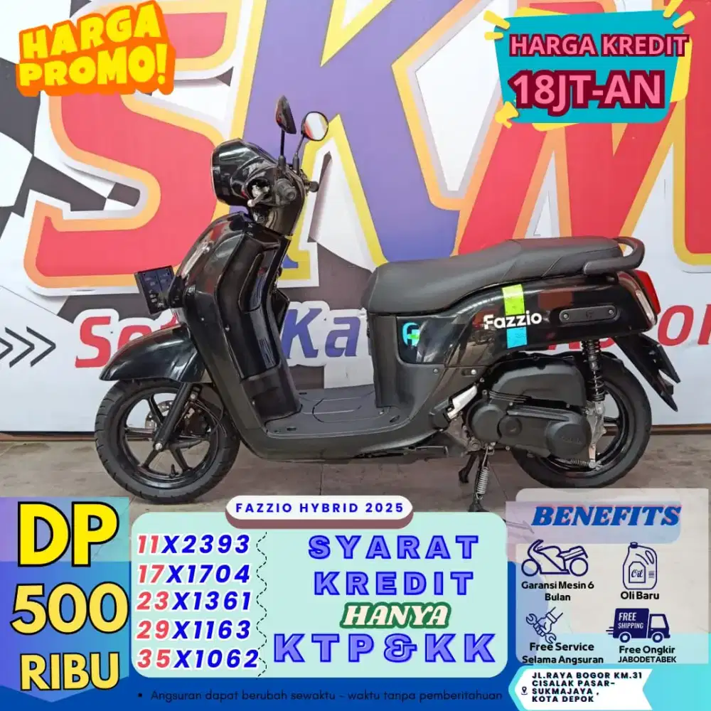 GEBYAR PROMO STYLO 2025 DP 500 langsung bawa pulang