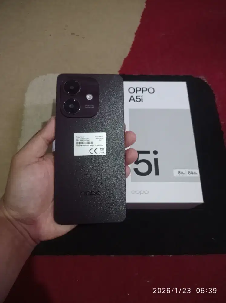 BISMILLAH OPPO A5i RAM 4/64 FULSET MULUS