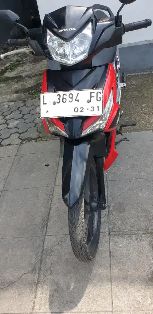 SupraX 125 th 2016 mulus pjk 02-2027 plat 2031