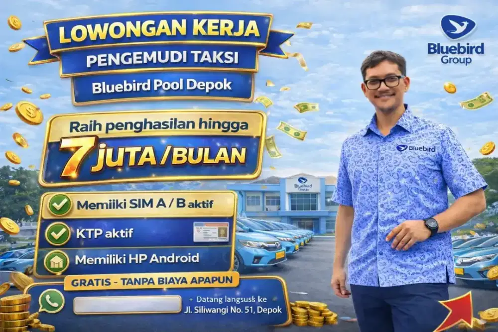 Loker driver GRATIS tanpa biaya