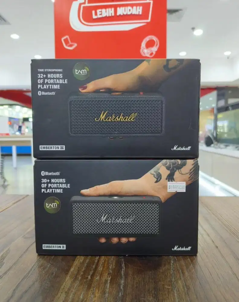 Marshall Bluetooth speaker