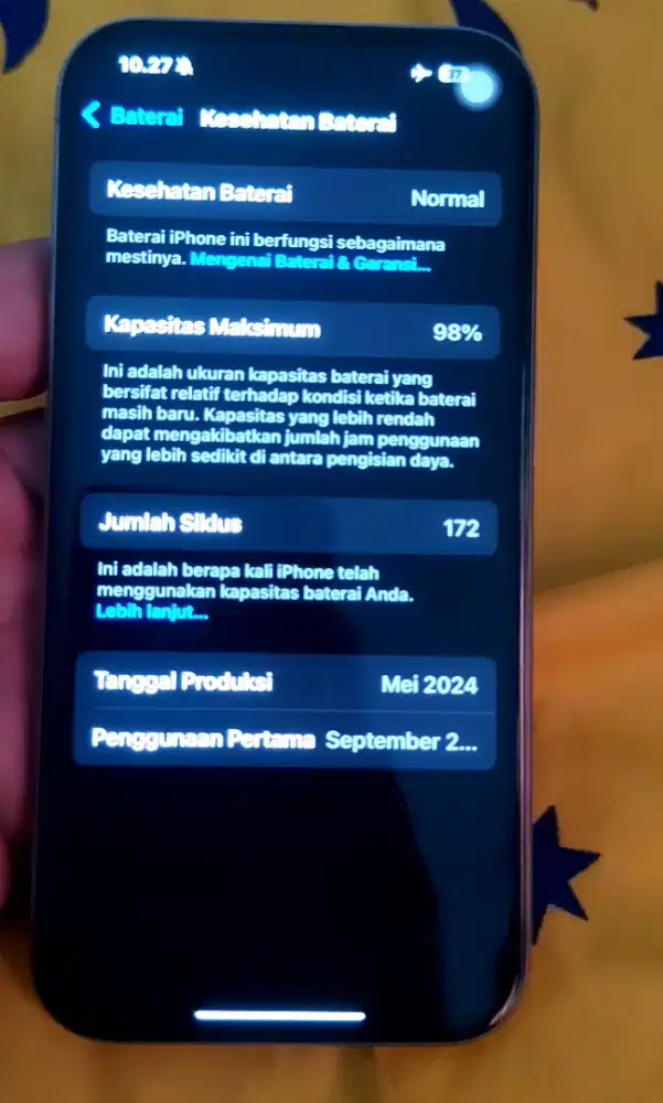 Iphone 15 Pro 128gb silver