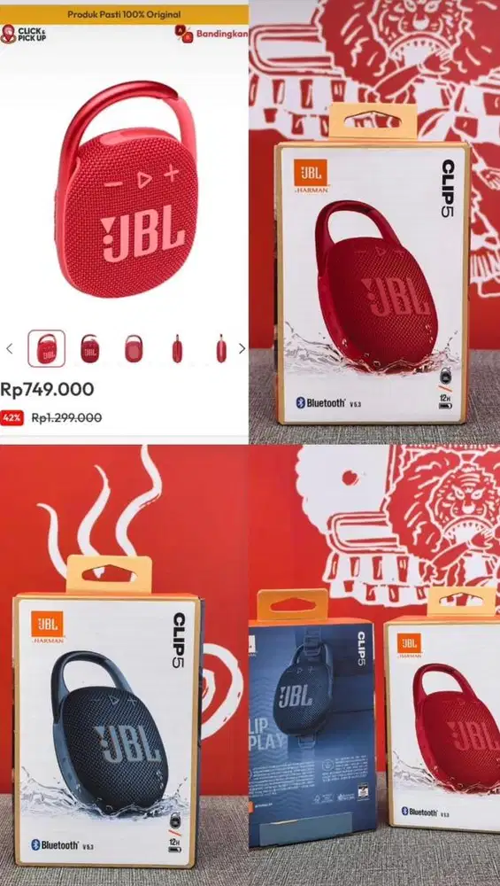 Jbl Clip 5 Speaker