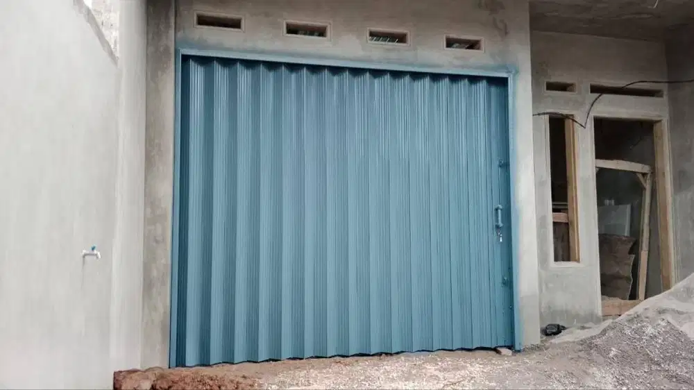 Jual Pagar Folding Gate Rolling Door Harmonika Gerbang Henderson Murah