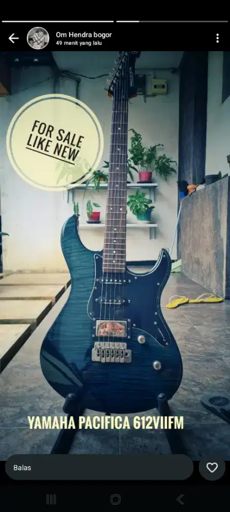 Yamaha pacifica 612 VIIFM