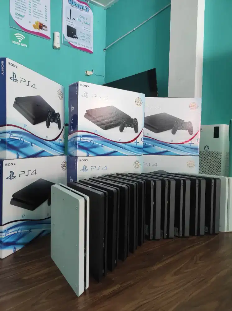 PS4 MURAH SLIM SERI 22 GRADE A FULL GAME