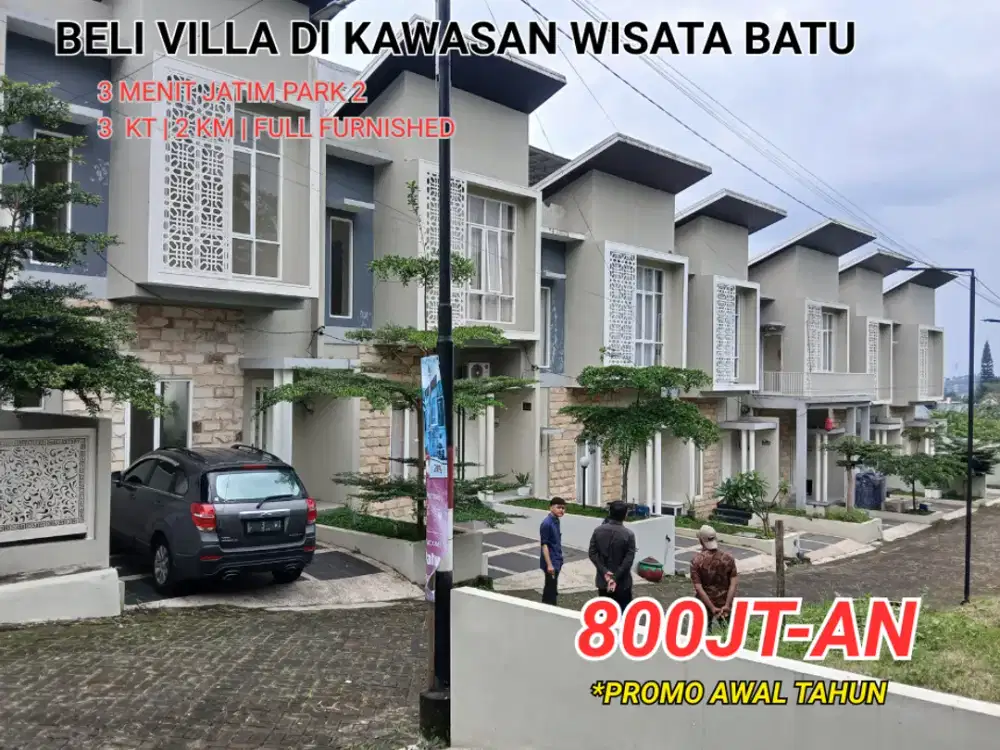 Villa Raya Garansi Passive Income Area Wisata Akses Mudah