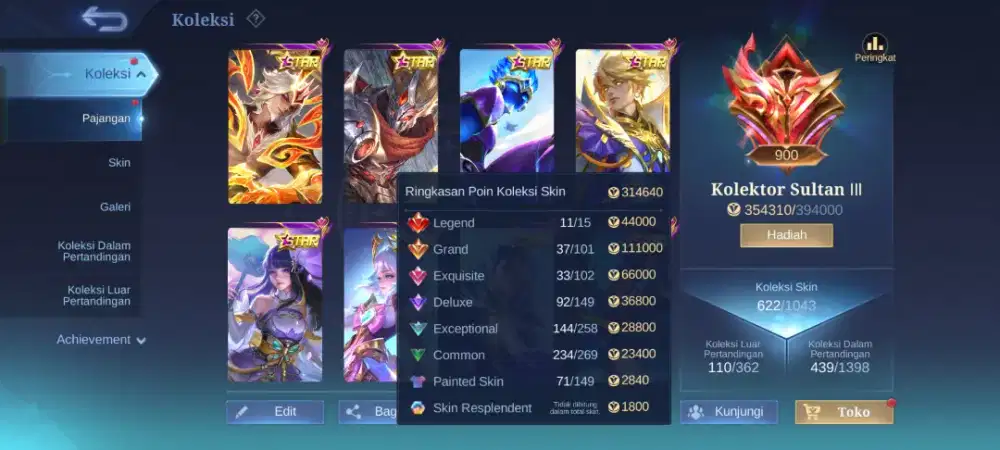 Akun Mobile legends