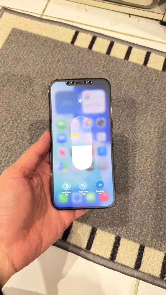 Iphone 12 Promax 256GB Blue Resmi Ibox Hp charger